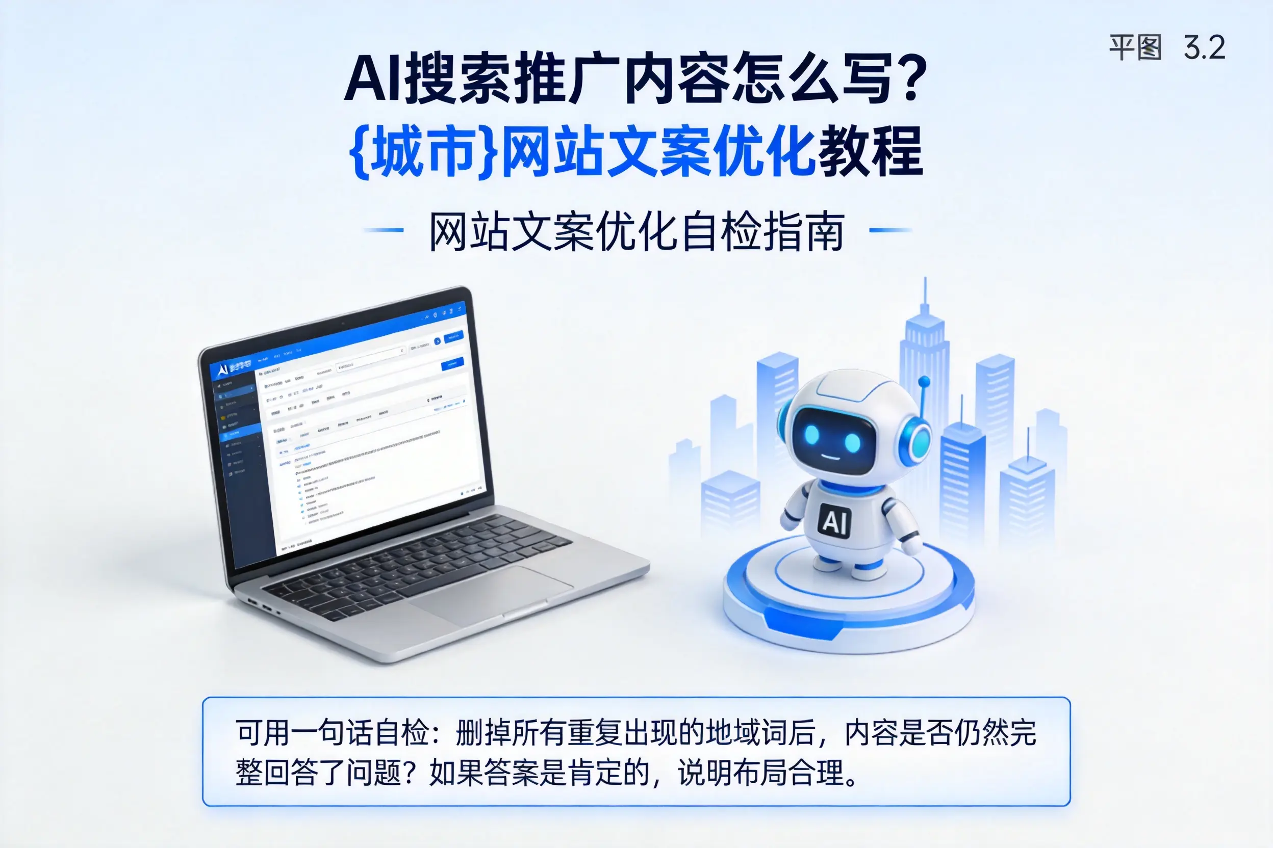 AI搜索推广内容怎么写?韶关网站文案优化教程