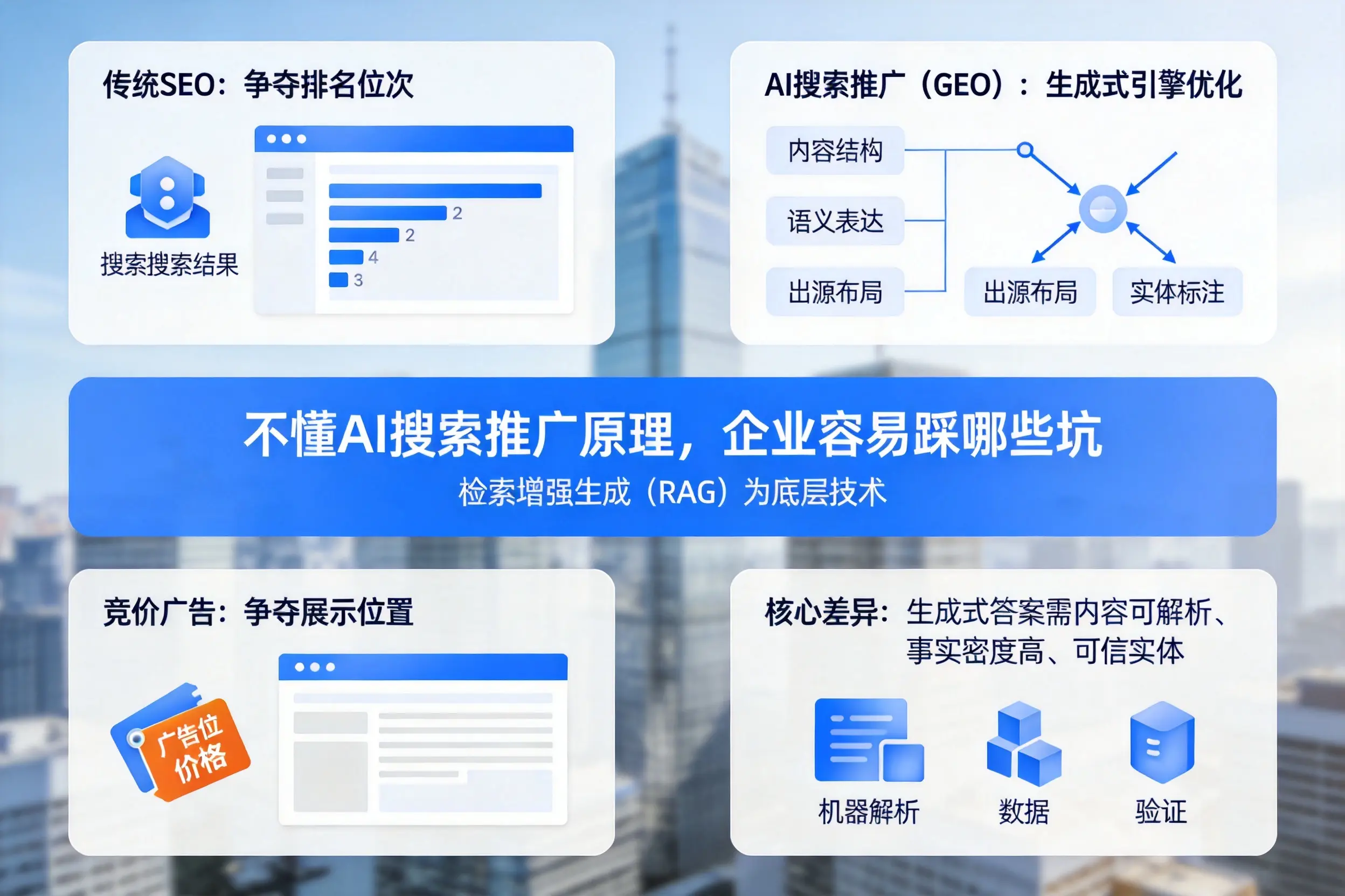 不懂AI搜索推广原理,韶关企业容易踩哪些坑