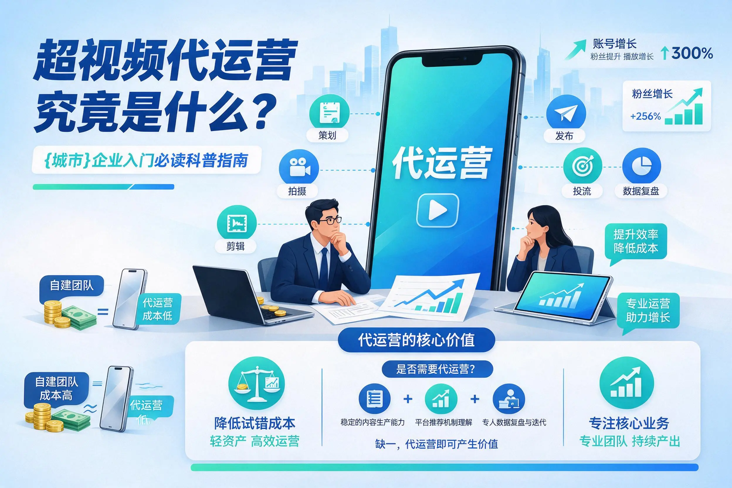 短视频代运营究竟是什么?韶关企业入门必读科普指南