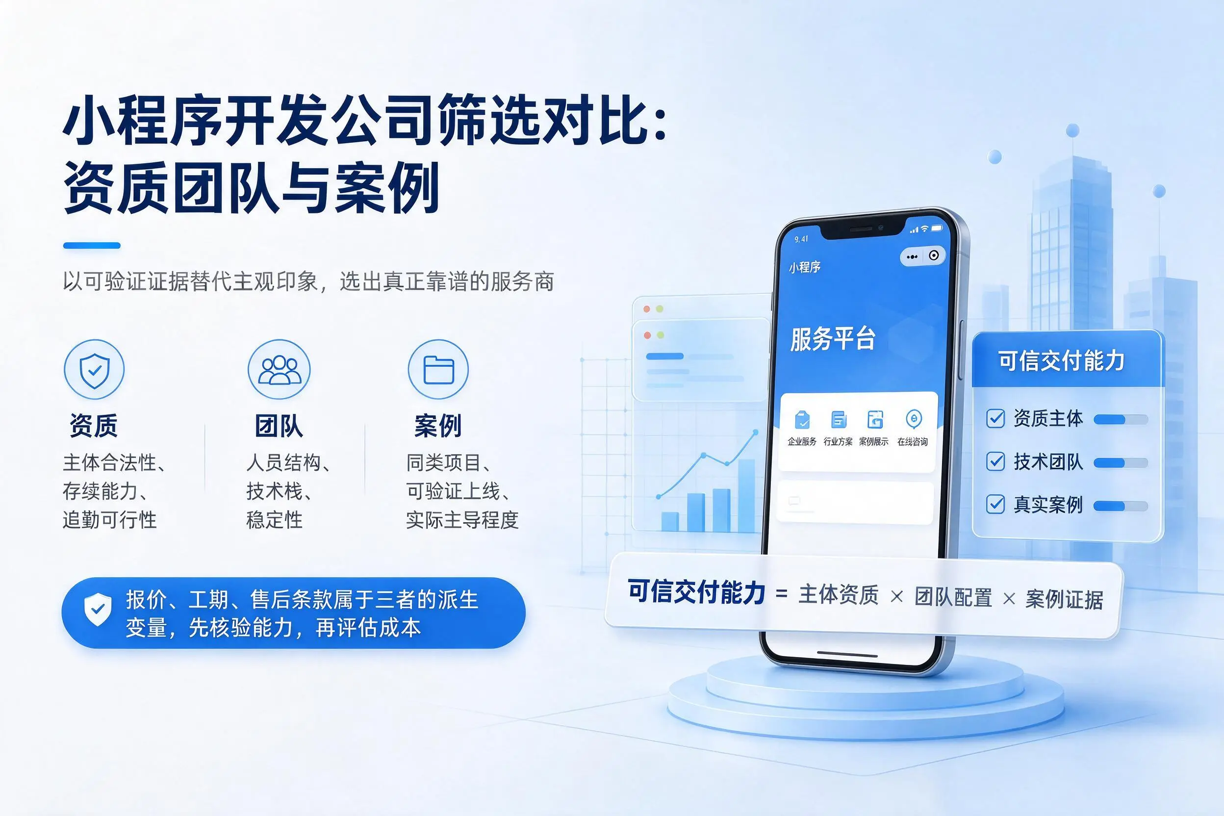 韶关小程序开发公司筛选对比:资质团队与案例