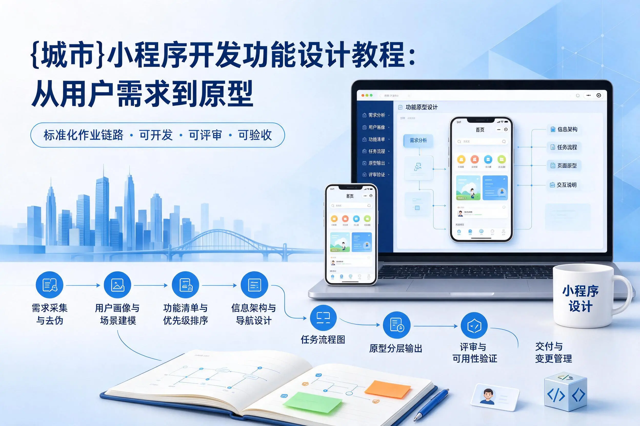 韶关小程序开发功能设计教程:从用户需求到原型