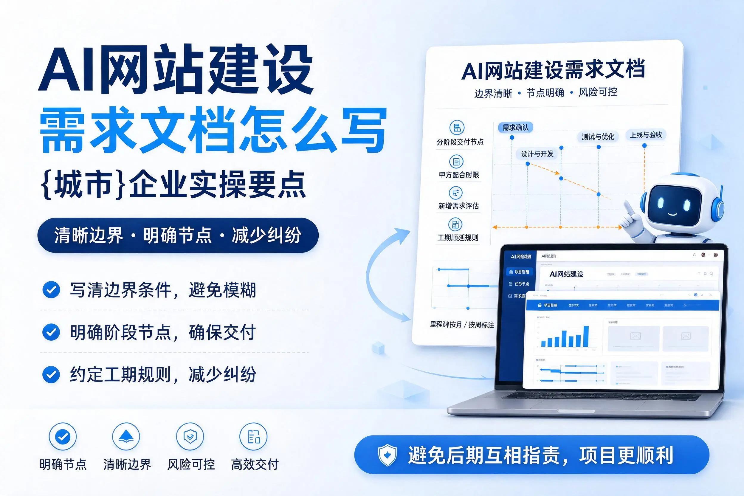 AI网站建设需求文档怎么写，韶关企业实操要点