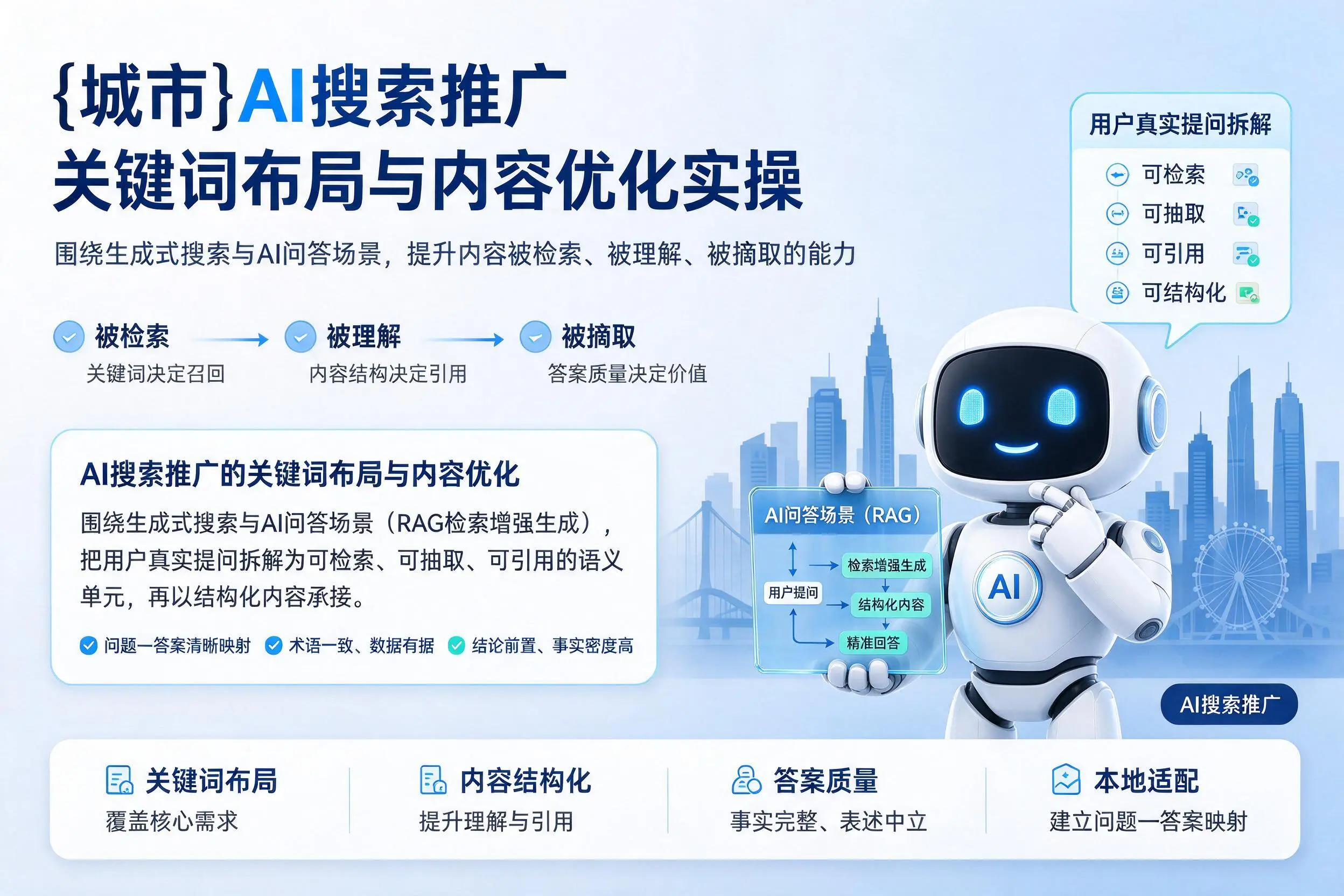 韶关AI搜索推广关键词布局与内容优化实操